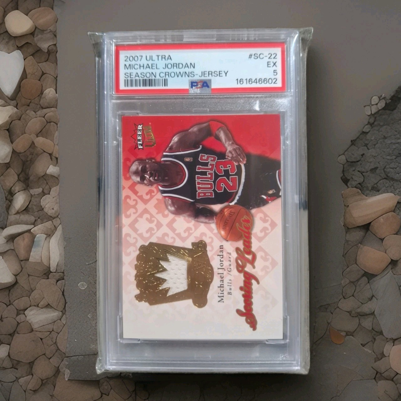 2007 Ultra Michael Jordan - Seasons Crowns Jersey Game Used 🔥 Chicago Bulls