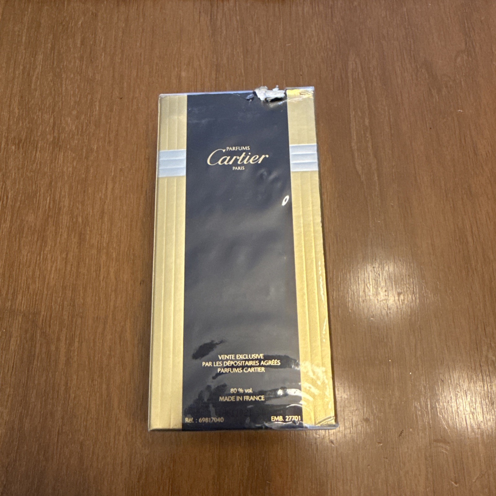 Parfums Cartier Paris EAU DE TOILETTE Natural Spray 3.3 Fl Oz NIP Parfums Cartier Paris EAU DE TOILETTE Natural Spray 3.3 Fl Oz NIP