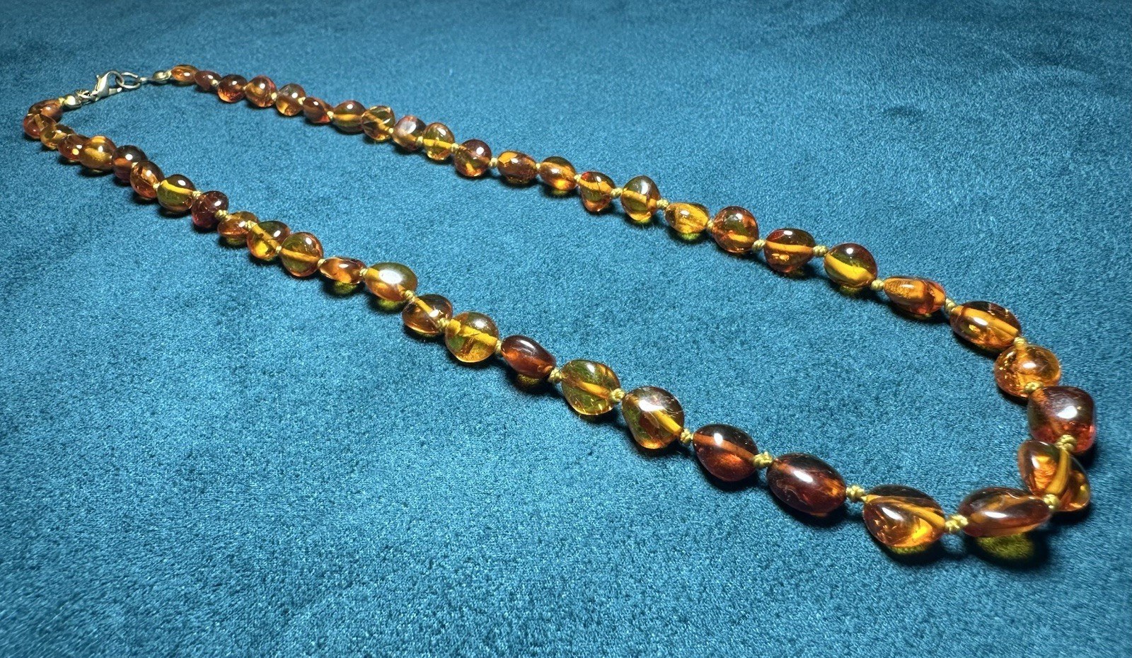 Baltic natural Amber Beaded Necklace 18” Long 8.5 Grams Baltic natural Amber Beaded Necklace 18” Long 8.5 Grams