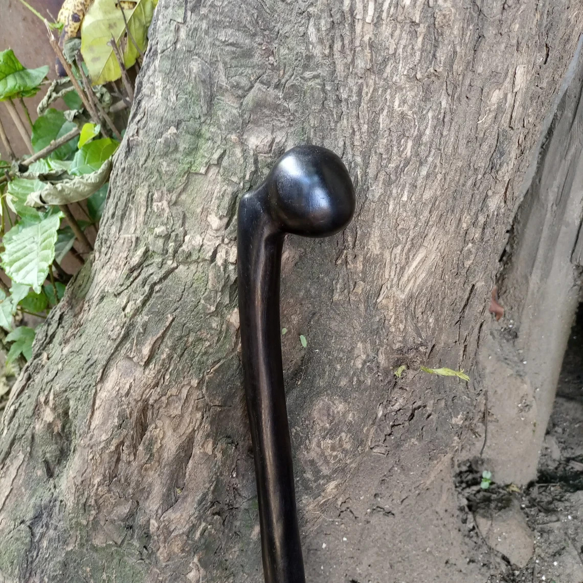 Original 1920 Style African Rosewood Ironwood Mahogany Walking Hiking Stick Ambi Original 1920 Style African Rosewood Ironwood Mahogany Walking Hiking Stick Ambi