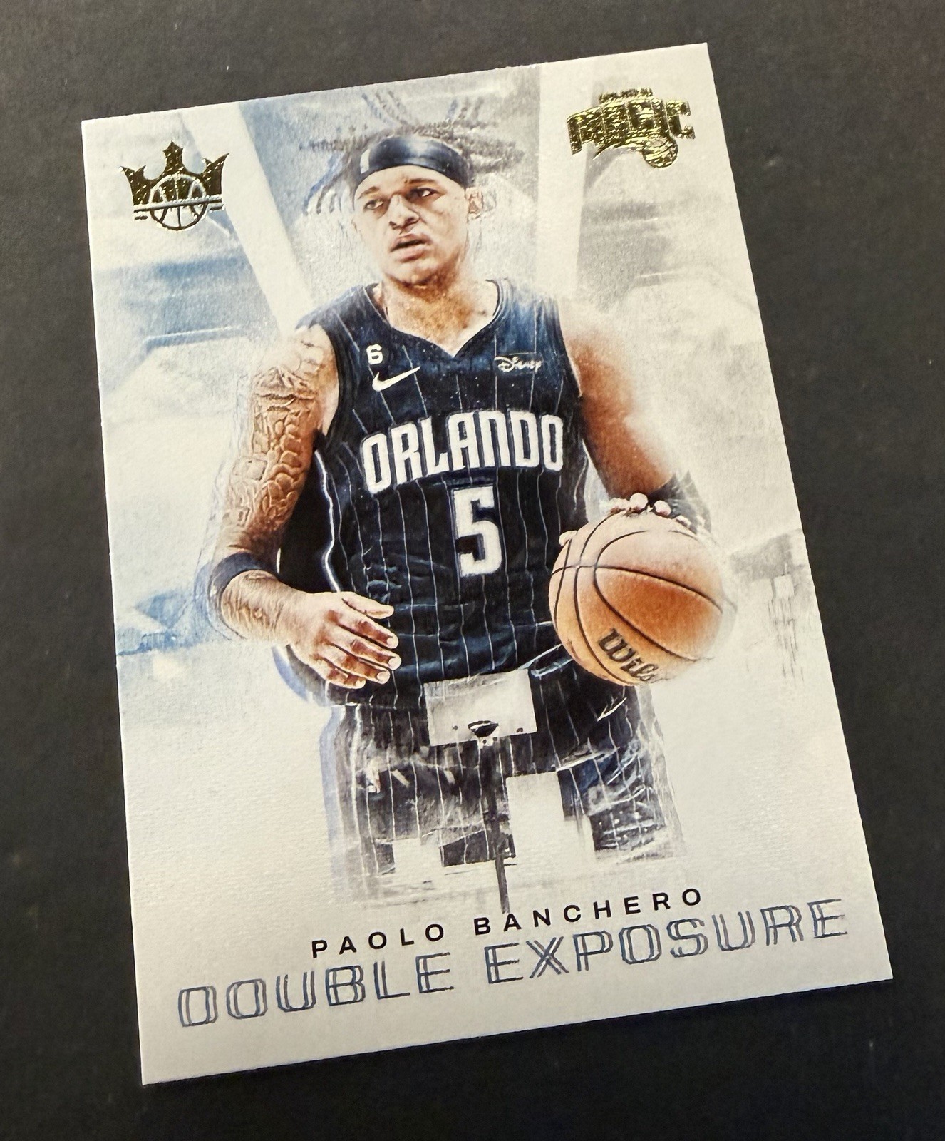 2022-23 Panini Court Kings Paolo Banchero Double Exposure Rookie RC #7 Magic