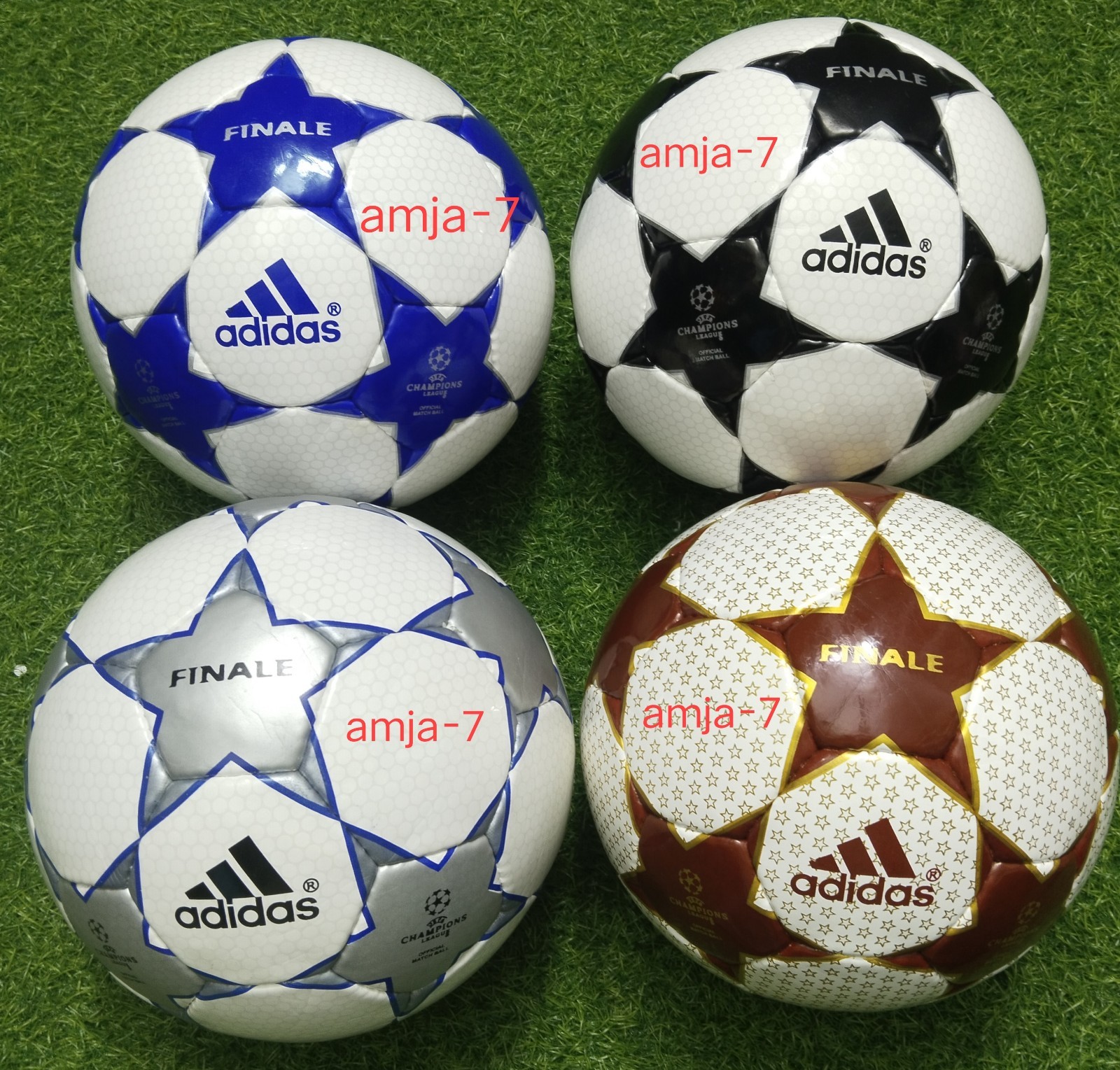 Adidas Finale 1,2,3,4 UEFA champions League 2001-05 Match Replica Balls Size-5