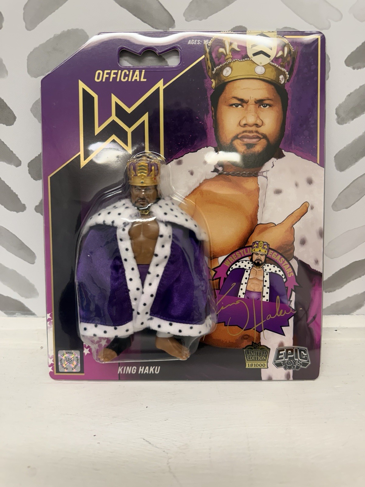 Epic Toys King Haku Limited To 1/1000 USA SOLD OUT Wrestling Megastars WWF WWE