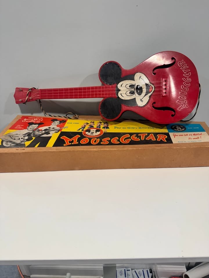 1955 Disney Mickey Mouse Mattel Guitar 1955 Disney Mickey Mouse Mattel Guitar