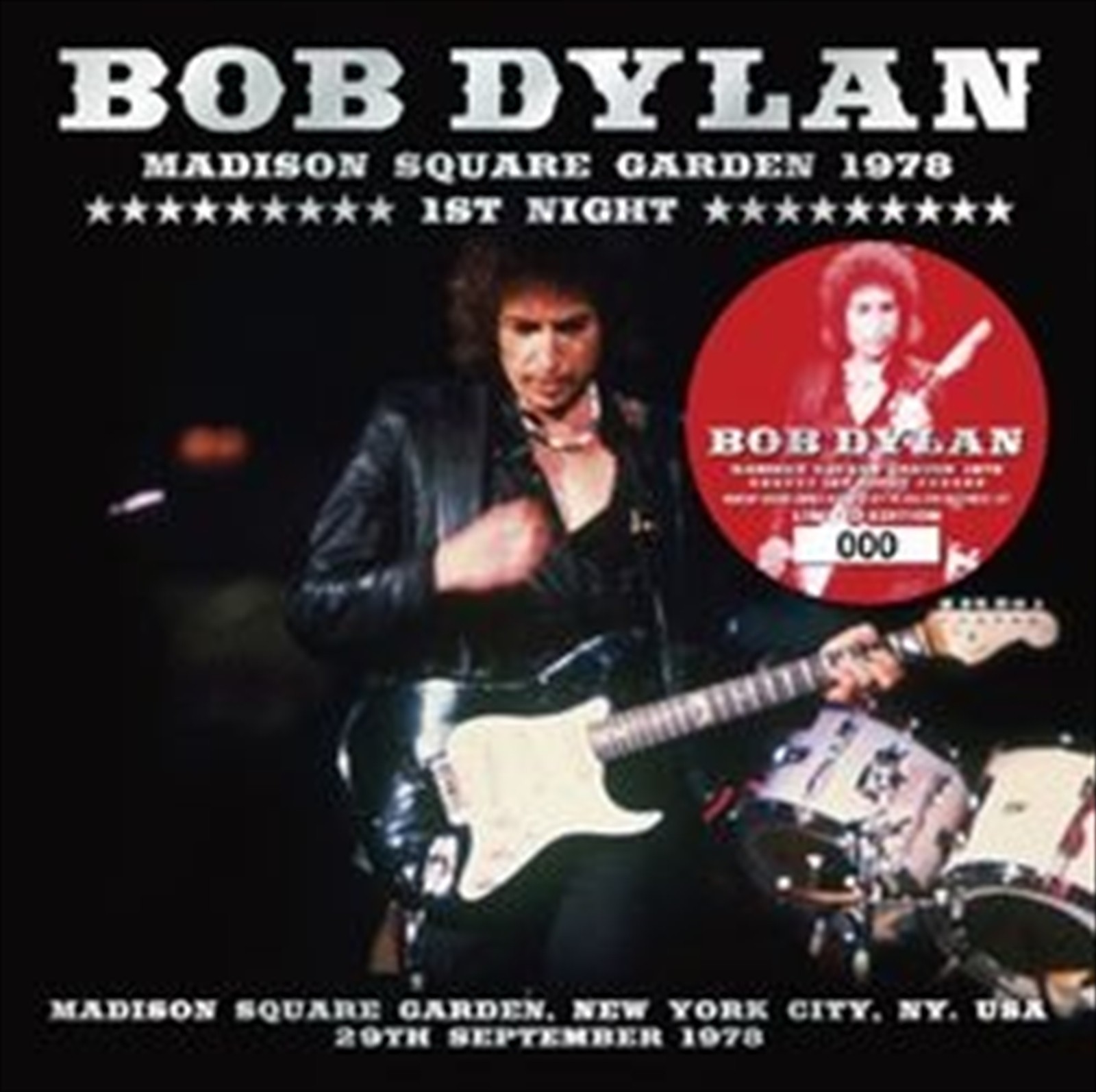 BOB DYLAN / MADISON SQUARE GARDEN 1978 1ST NIGHT / 2CD