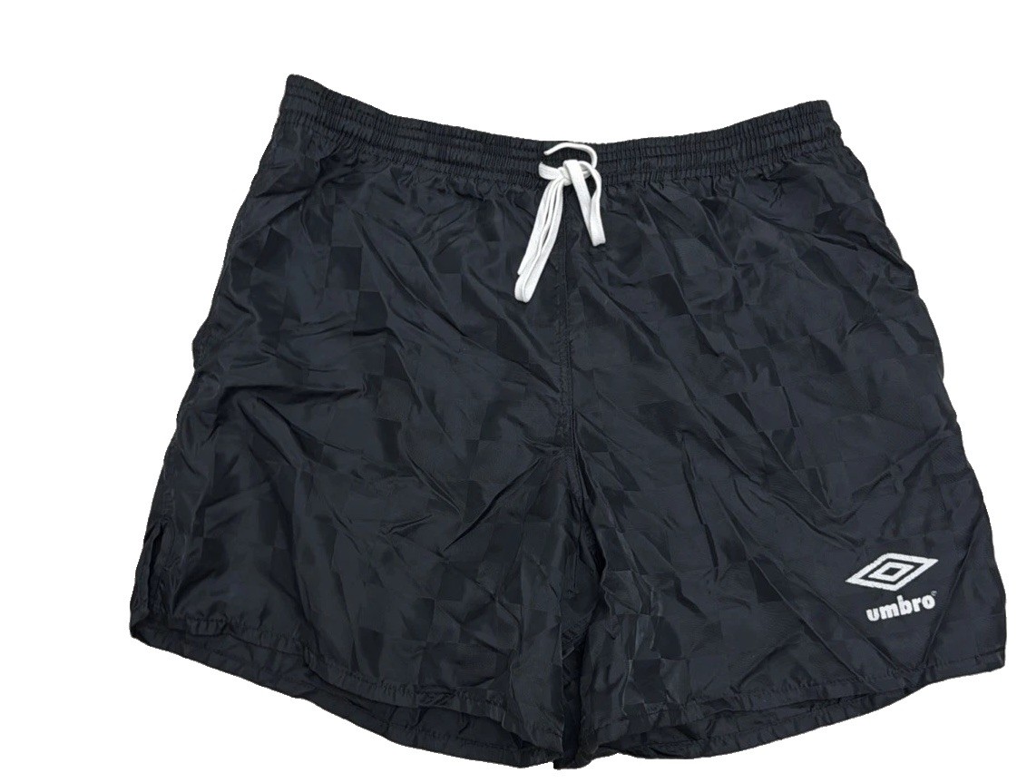 Umbro Nylon Shorts Vintage 80’S Adult Medium - Classic Retro Training -