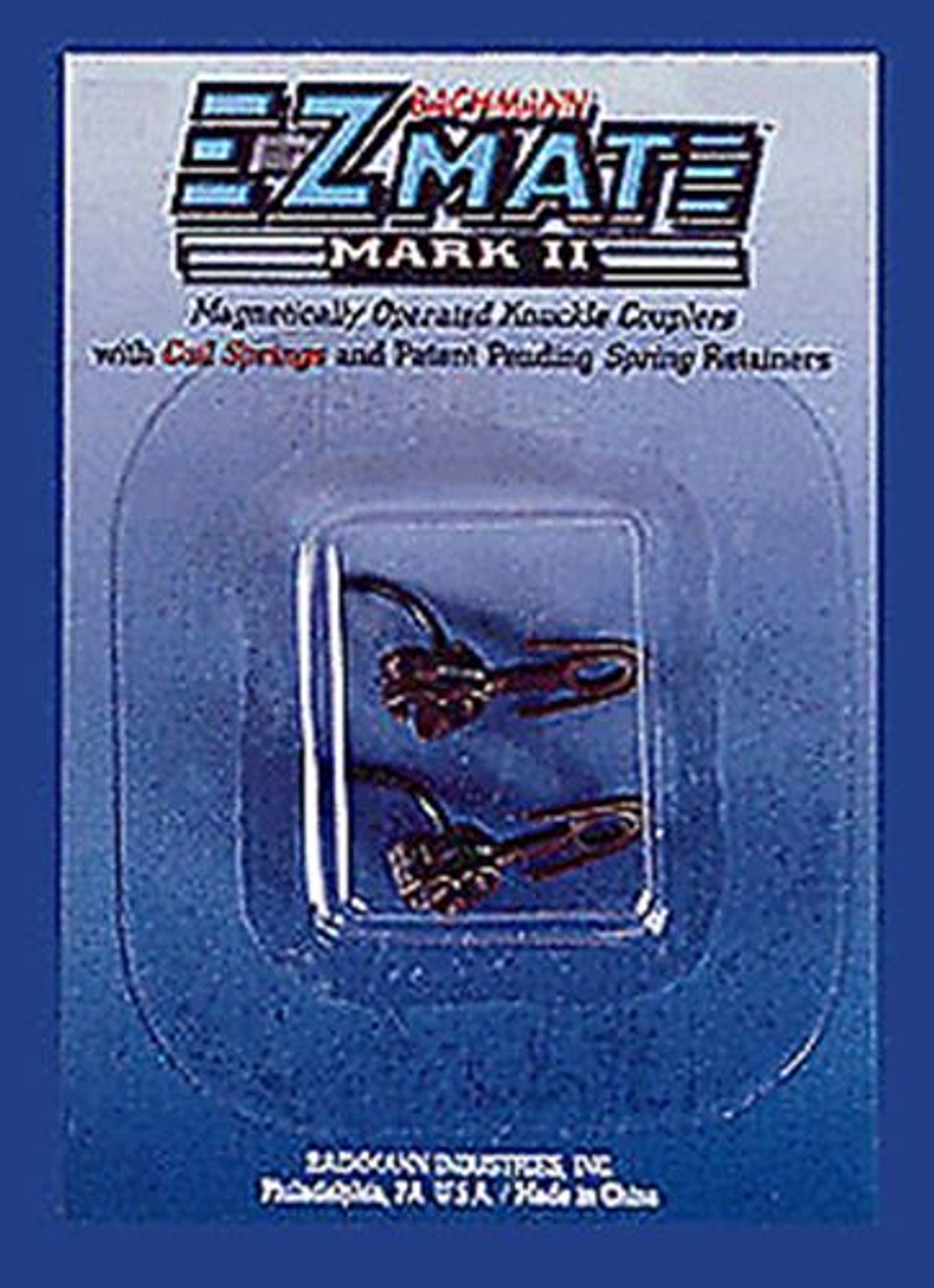 Bachmann HO E-Z Mate Mark II Couplers +Metal Coil Spring Under Shank Long 78027