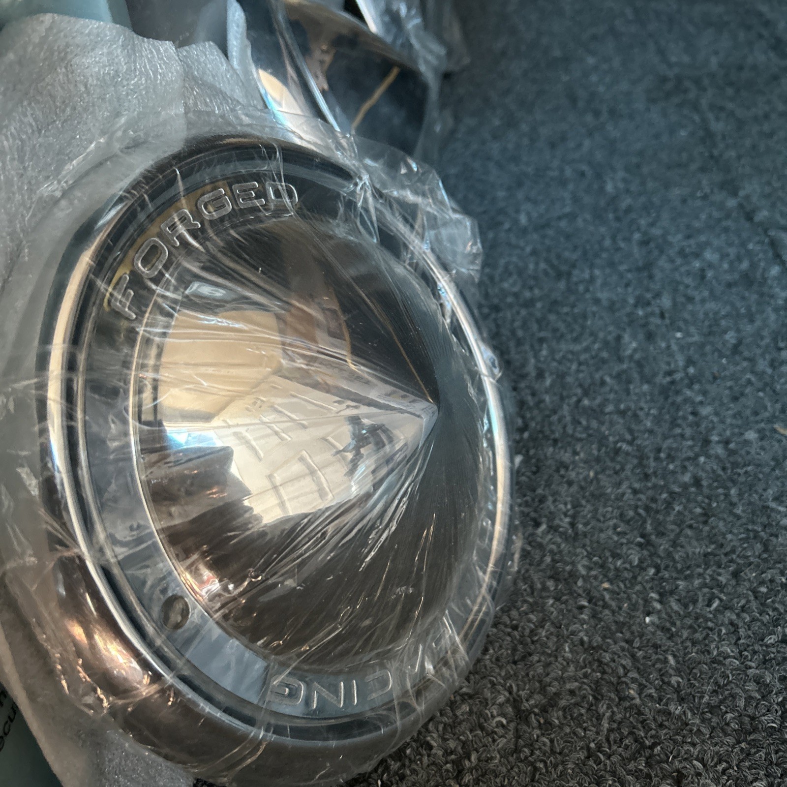Genuine Weld Racing Forged Cone Center Caps Set 8 Inch Diameter Genuine Weld Racing Forged Cone Center Caps Set 8 Inch Diameter