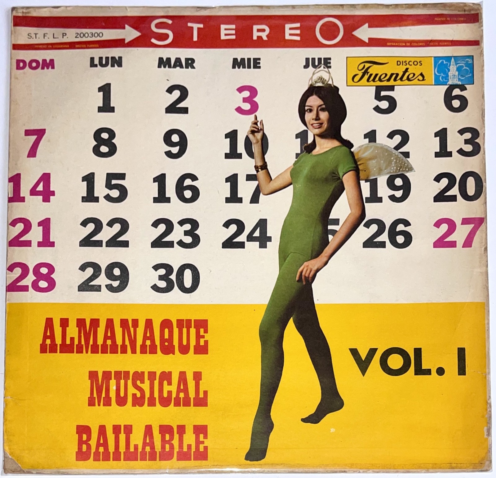 Almanaque Musical Bailable Vol. 1 - Roberto de la Barrera, Sonora Cordobesa 1965 Almanaque Musical Bailable Vol. 1 - Roberto de la Barrera, Sonora Cordobesa 1965