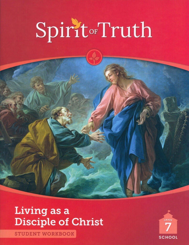 VGC Used Spirit of Truth Living as a Disciple of Christ Student Workbook Grade 7