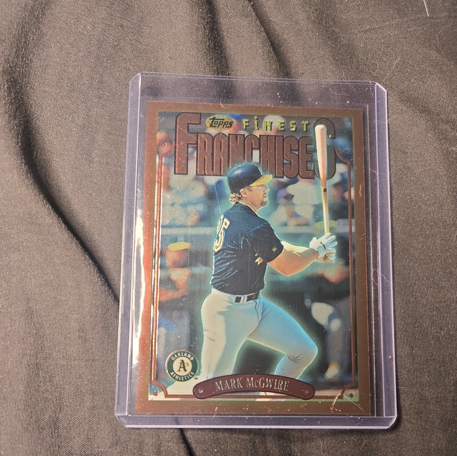 1996 Topps Finest - Mark McGwire #236 1996 Topps Finest - Mark McGwire #236