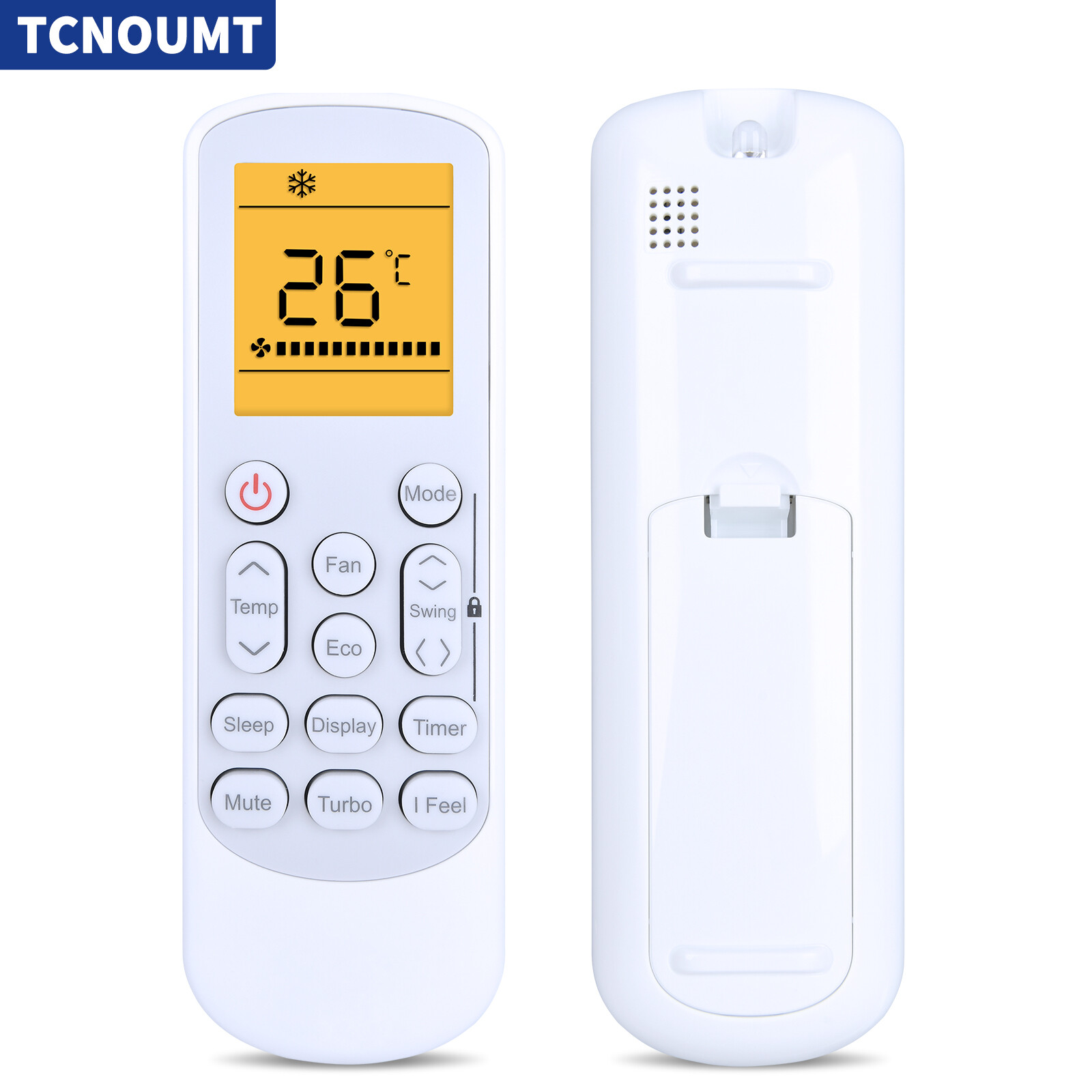 For TRANE Daizuki UNIX TCL ONIDA Rheem Split type Aircon backlit Remote Control