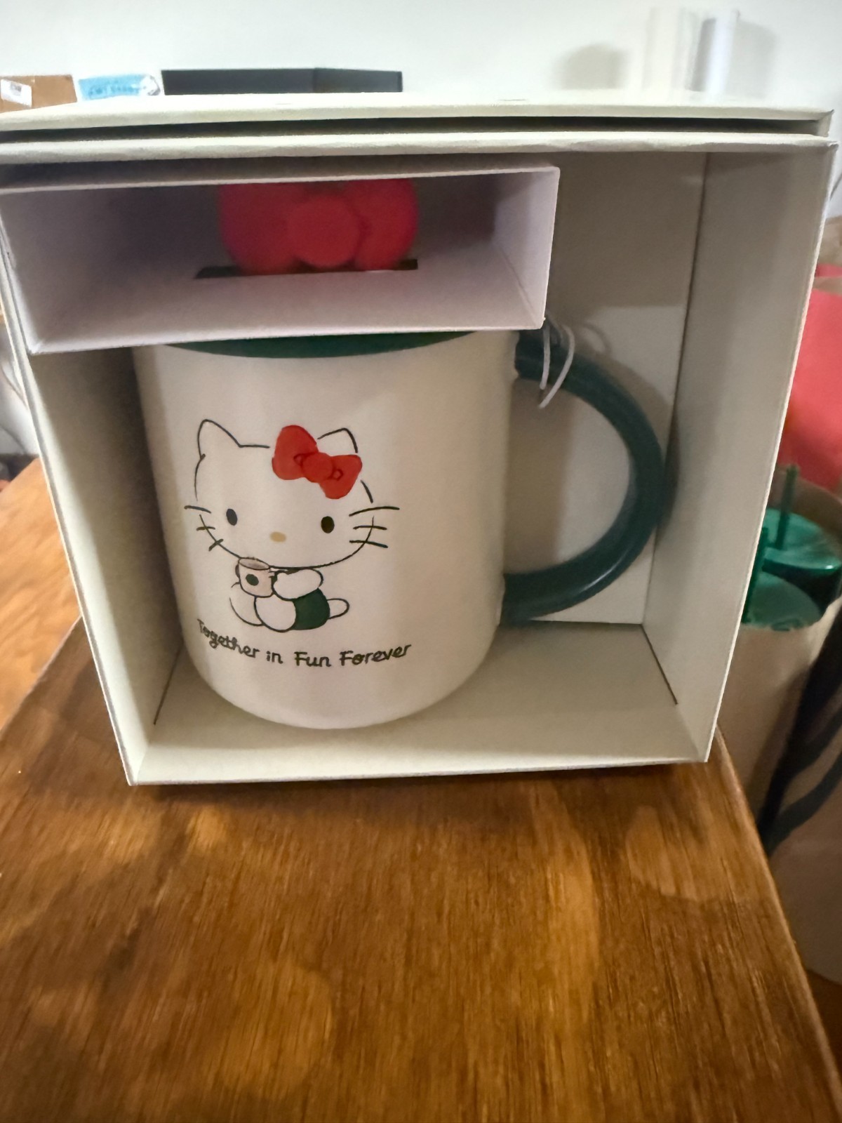 Starbucks Hello Kitty Ceramic Mug 16 oz. 2025 Limited Edition Ships Today Starbucks Hello Kitty Ceramic Mug 16 oz. 2025 Limited Edition Ships Today