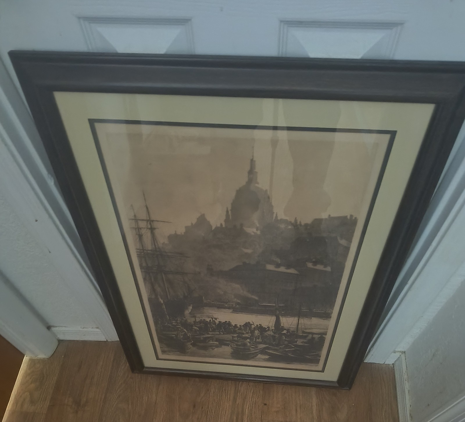 Axel Herman Haig copper plate etching \