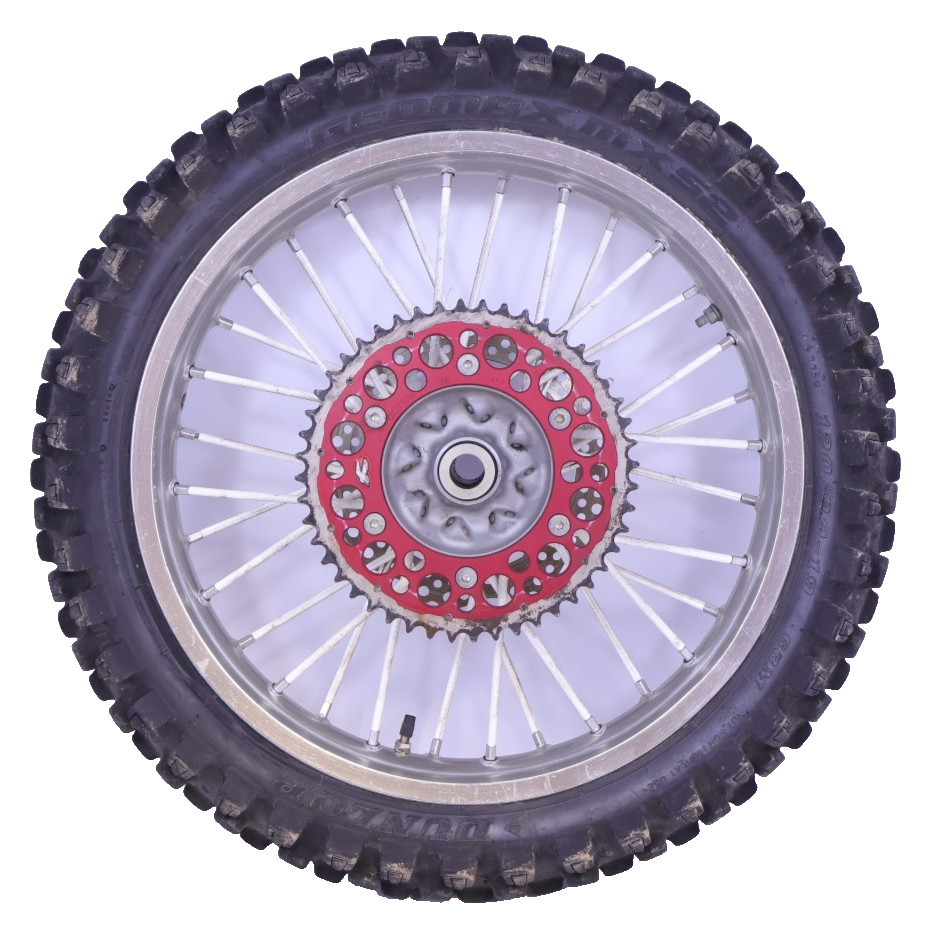 2014 Honda CRF450R Rear Wheel 19x2.15 Complete Rotor Tire Hub Sprocket OEM DID