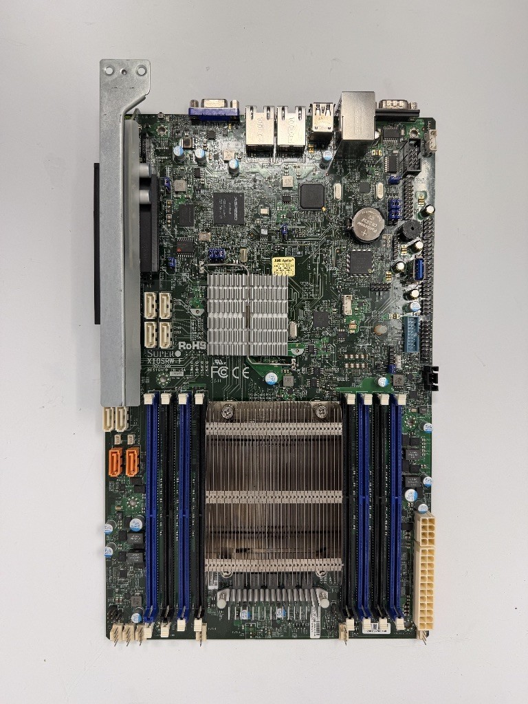Supermicro X10SRW-F Motherboard w/ Intel Xeon E5-2620 v3 CPU 4GB RAM I/O Shield