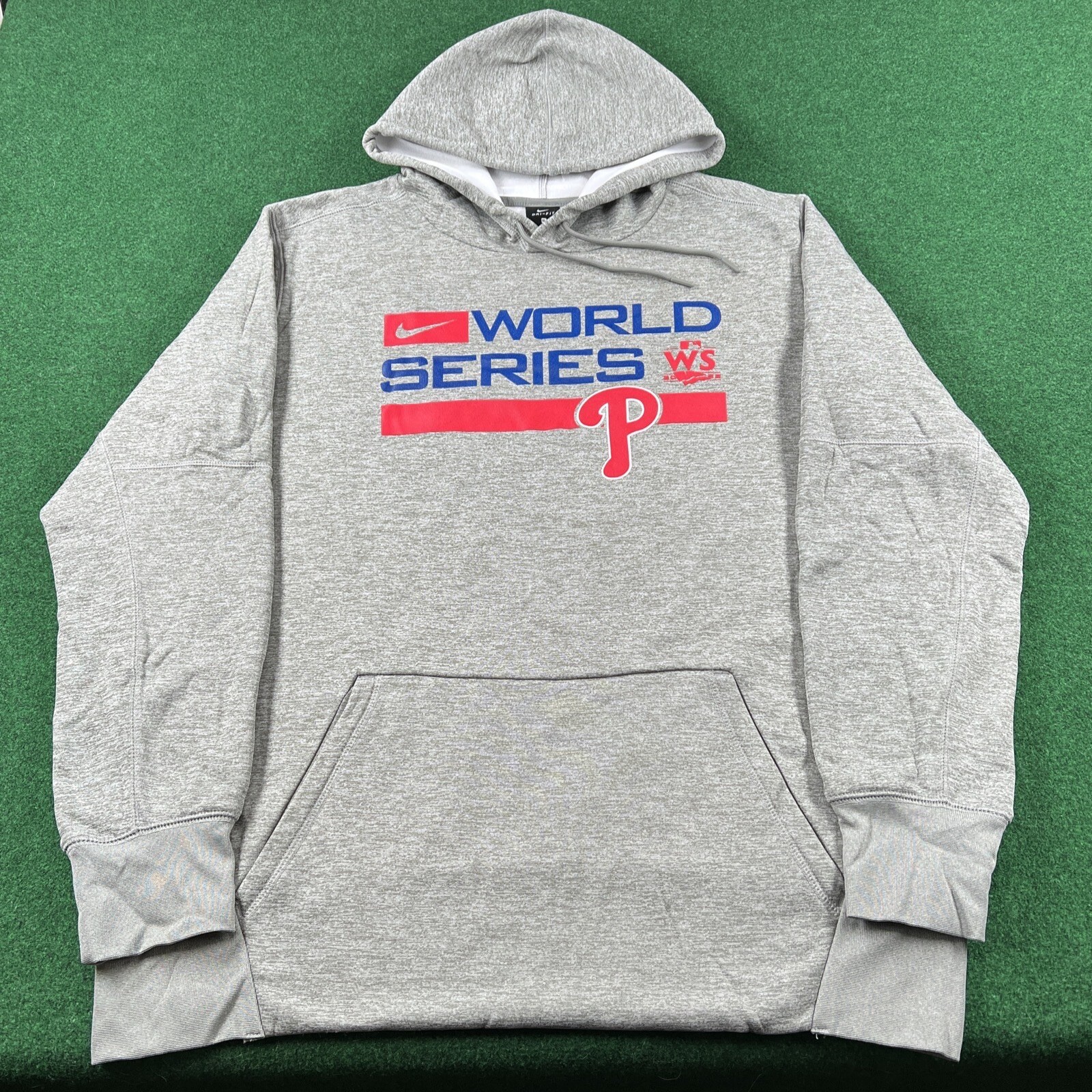 Philadelphia Phillies Hoodie Mens XL Sweatshirt Nike Swoosh World Series Team