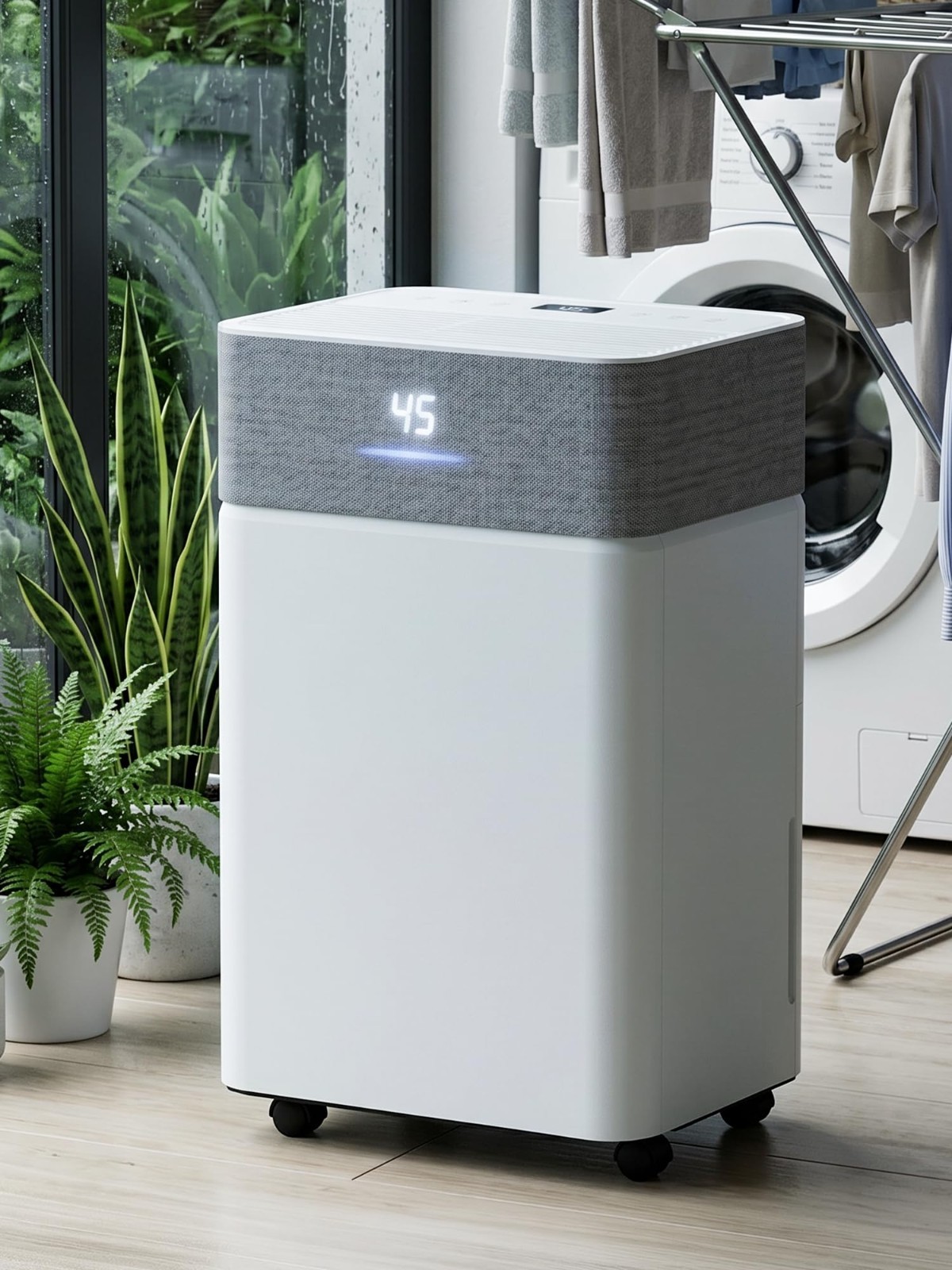NEW Dehumidifier for Basement 55 Pint / Day 5000 Sq.Ft Whole Home / Large Room NEW Dehumidifier for Basement 55 Pint / Day 5000 Sq.Ft Whole Home / Large Room