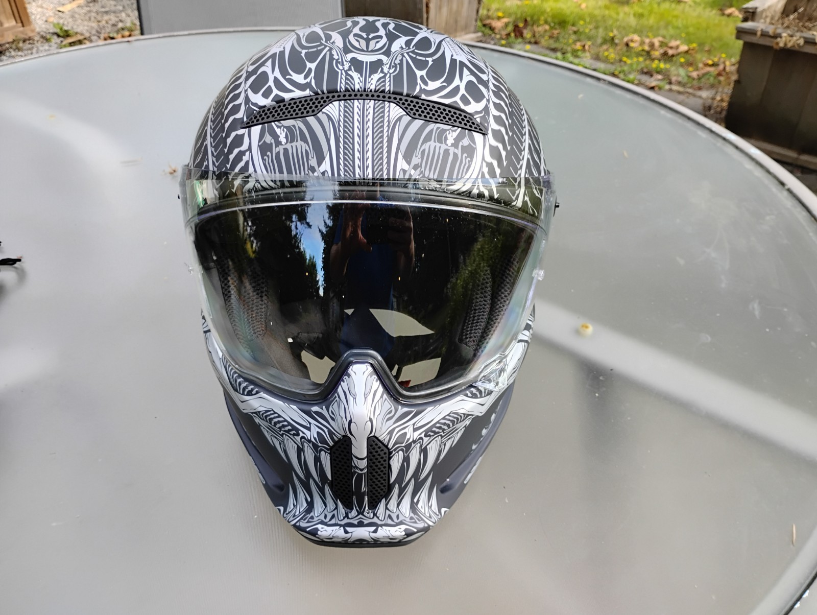 Ruroc Atlas 3.0 Reaper Colorway Full Face Motorcycle Helmet Size Medium Ruroc Atlas 3.0 Reaper Colorway Full Face Motorcycle Helmet Size Medium