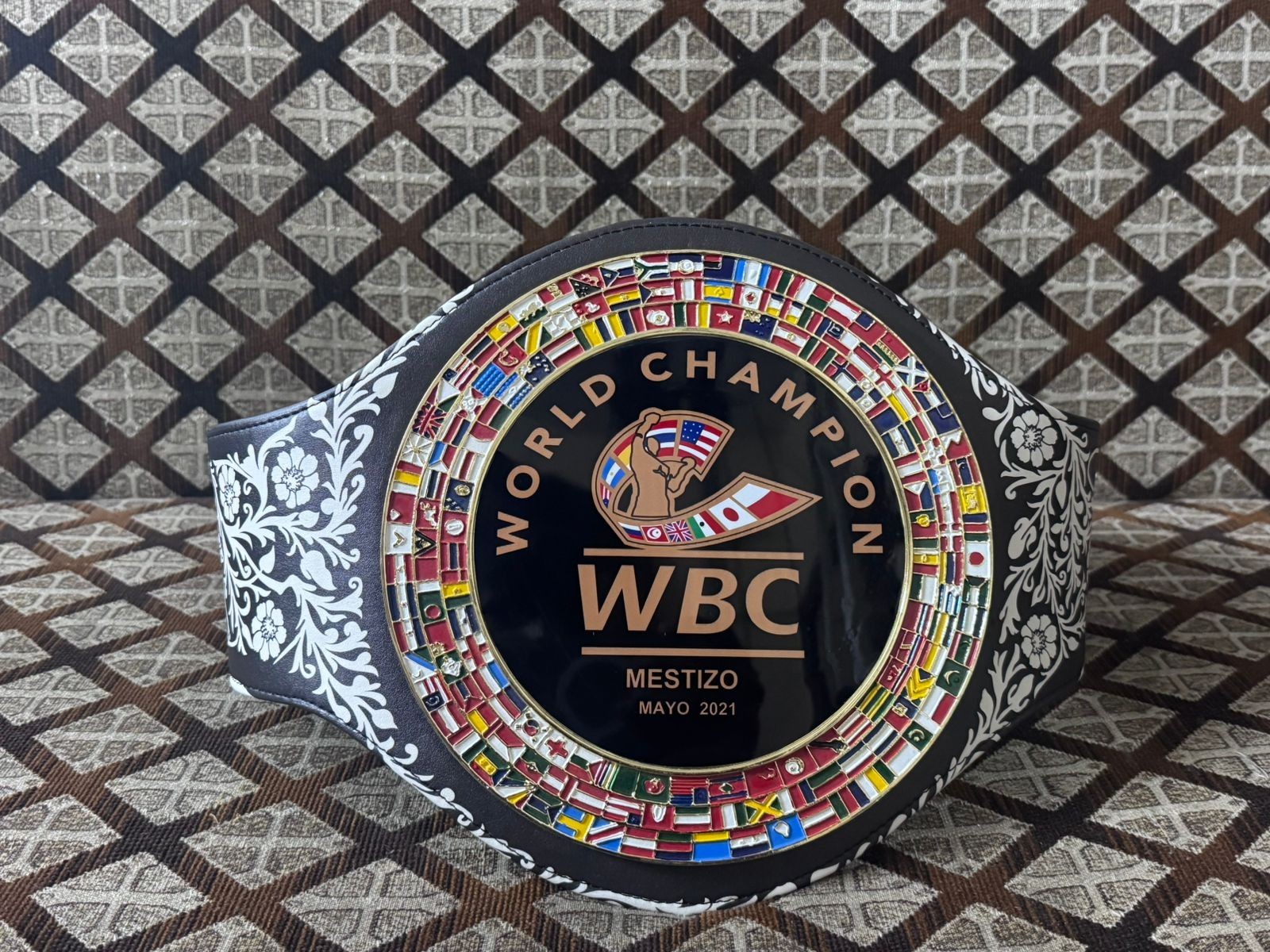 WBC MESTIZO MAVO 2021 Wrestling Boxing Belt Replica 6mm Thickness