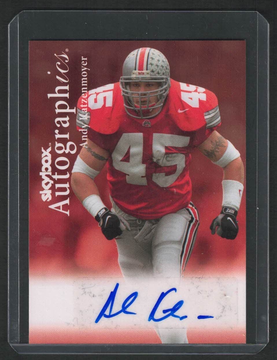 2012 Fleer Retro 1999 ANDY KATZENMOYER Autographics RC Autograph ROOKIE AUTO