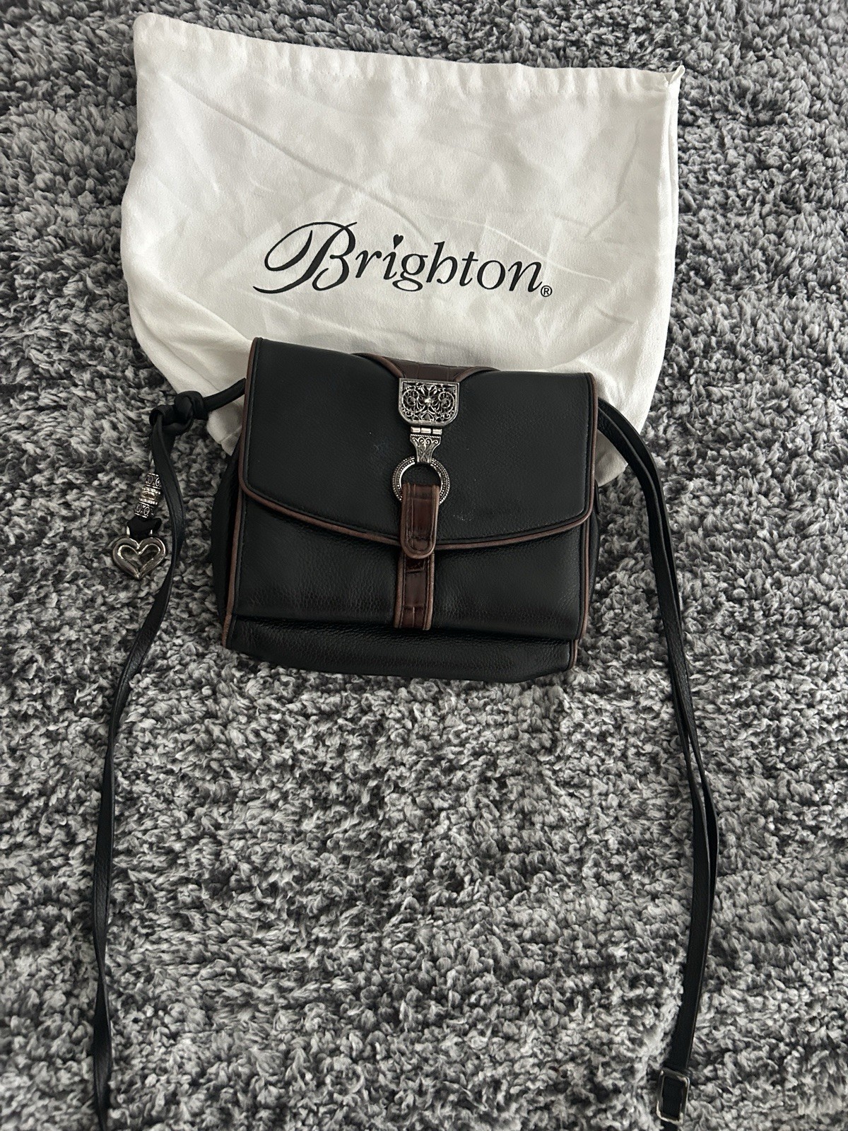 Brighton Nepal Organizer Wallet On A Chain Crossbody Purse