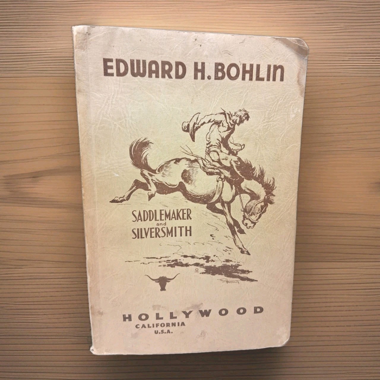 Rare original 1937 Edward H Bohlin Saddlemaker and Silversmith Catalog