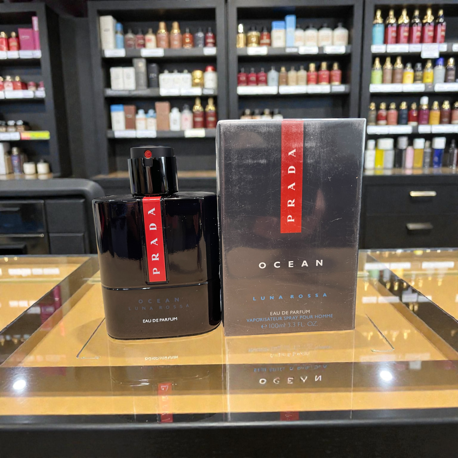 Luna Rossa Ocean by Prada cologne for men EDP 3.3oz New Original Box Sealed
