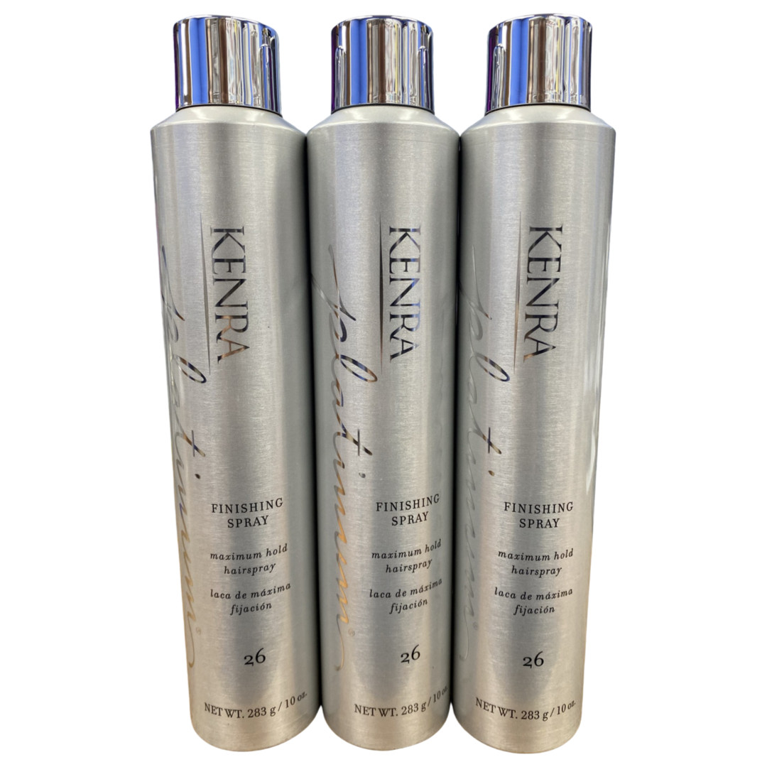 Kenra Platinum Finishing Spray #26 - Maximum Hold Hair Spray 10 oz - \