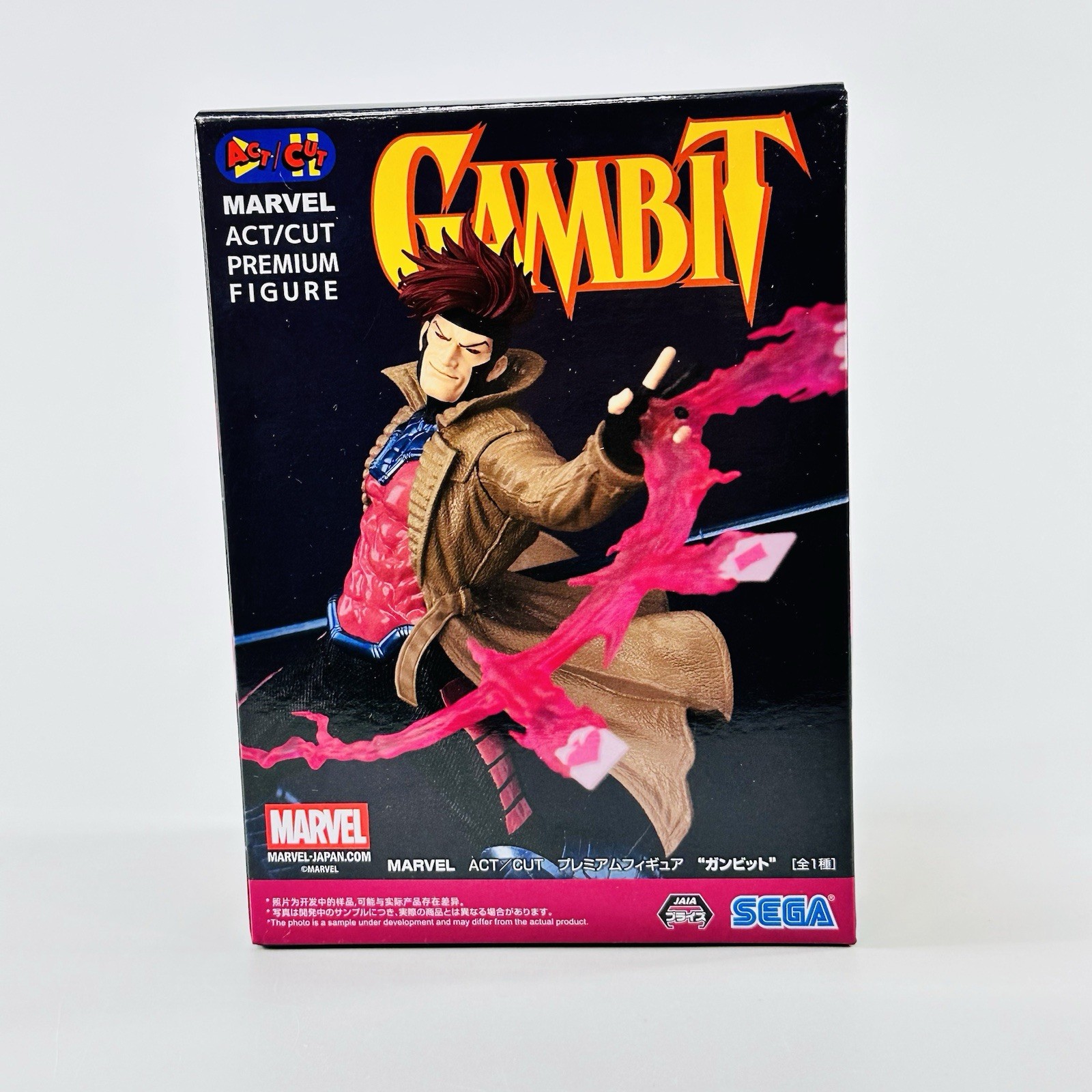 AUTHENTIC MARVEL ACT/CUT Premium Figure Gambit SEGA NY SELLER AUTHENTIC MARVEL ACT/CUT Premium Figure Gambit SEGA NY SELLER