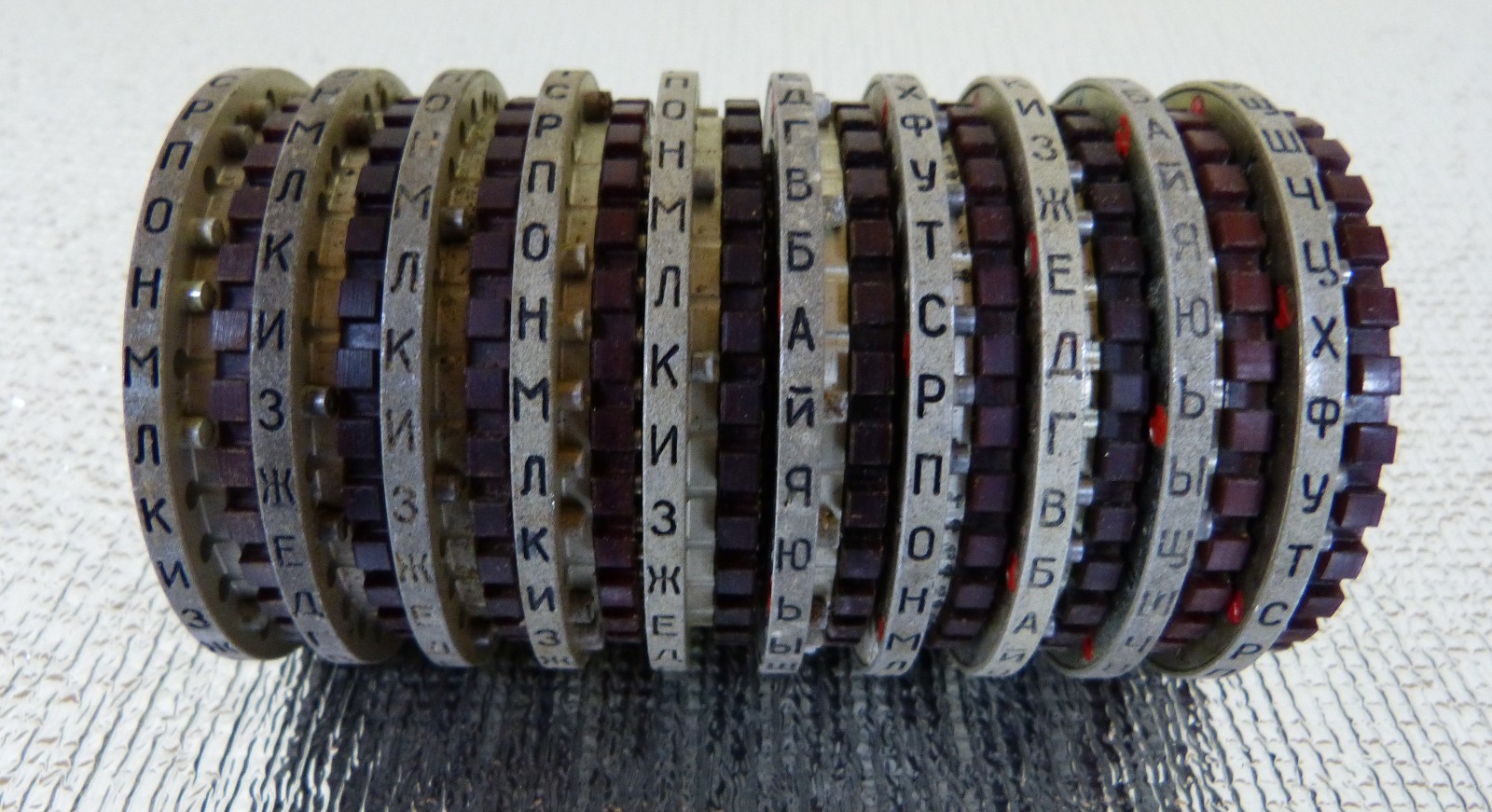 ⭐⭐⭐FIALKA M-125 ⭐⭐⭐ 10 Rotors Cipher Roller / Russian Cipher Rotor / Genuine