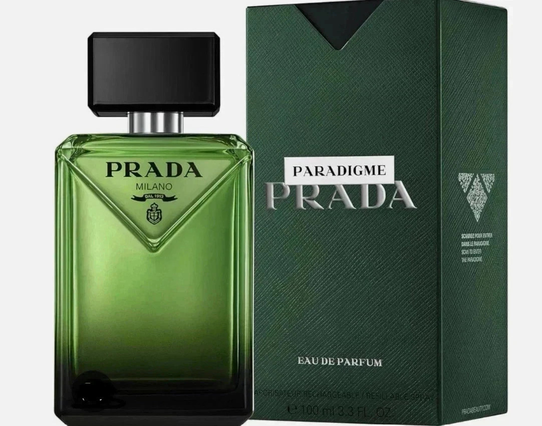 Prada Paradigme Men Cologne 3.3 oz 100 ml EDP Spray New Sealed In Box Prada Paradigme Men Cologne 3.3 oz 100 ml EDP Spray New Sealed In Box