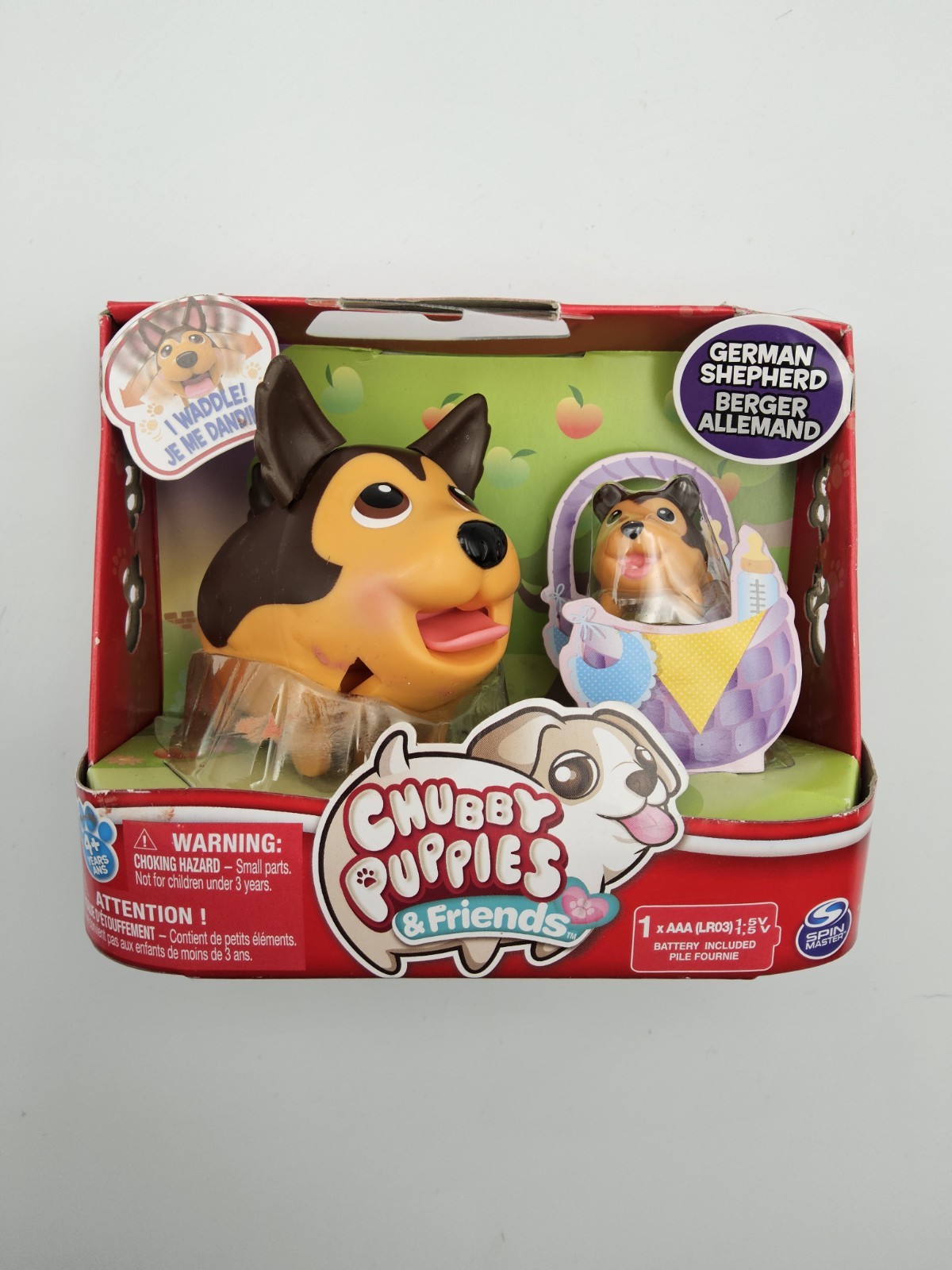 Chubby Puppies & Friends German Shepard Electronic Pet Dog New in Box 