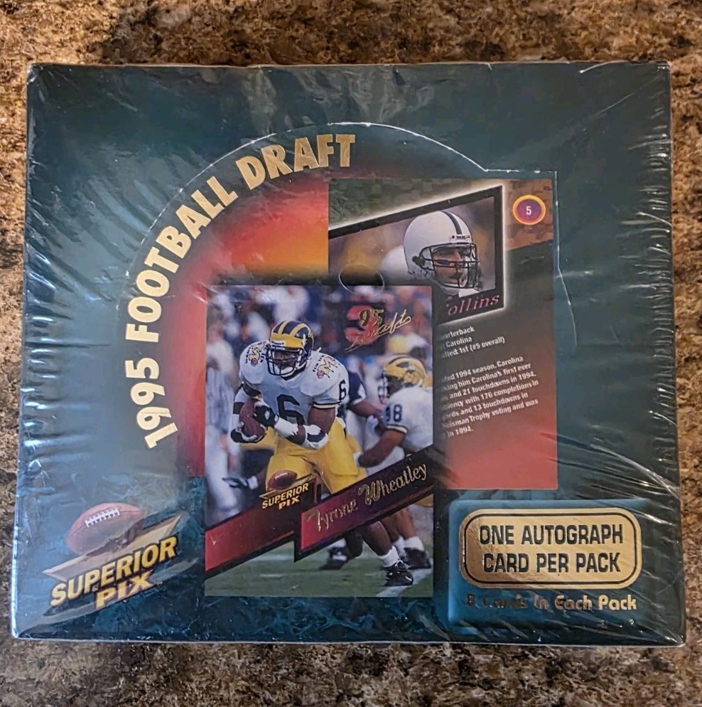 1995 Superior Pix Football Draft Box 1 Auto Per Pack 1995 Superior Pix Football Draft Box 1 Auto Per Pack
