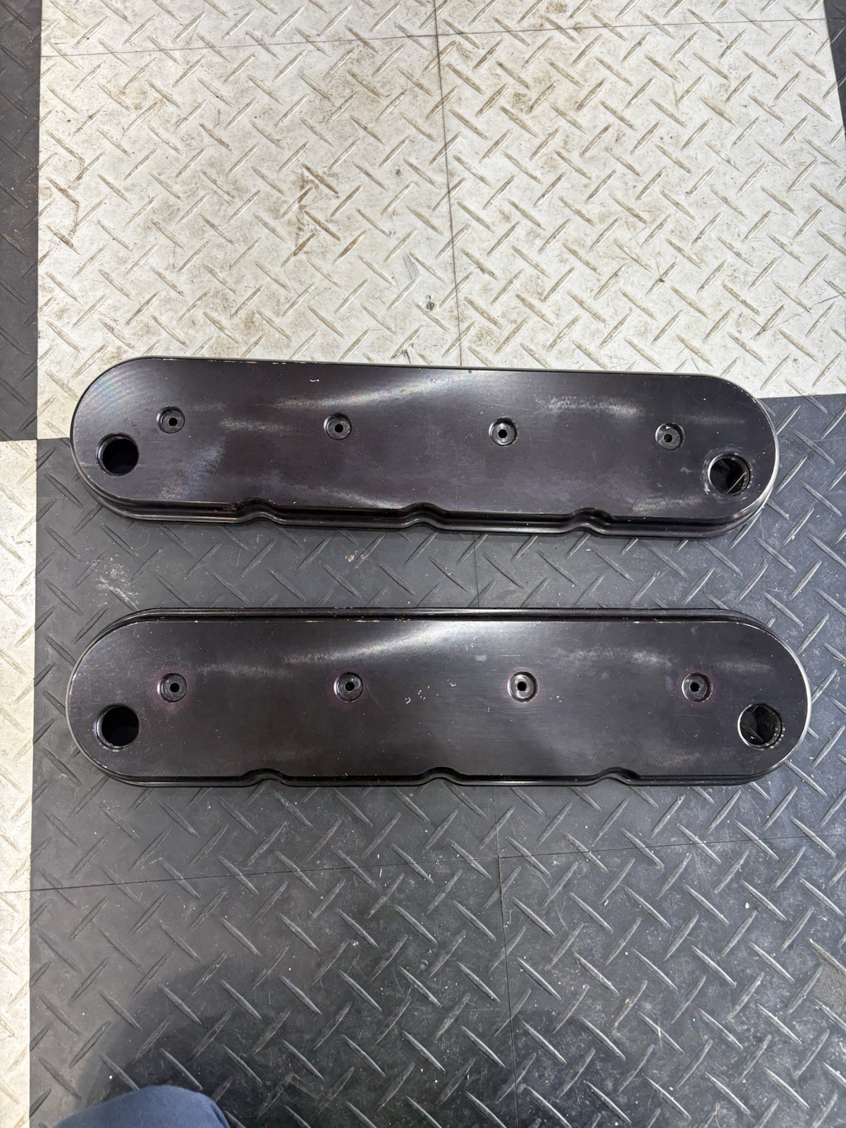 Ls Billet Valve Covers Anodized Black