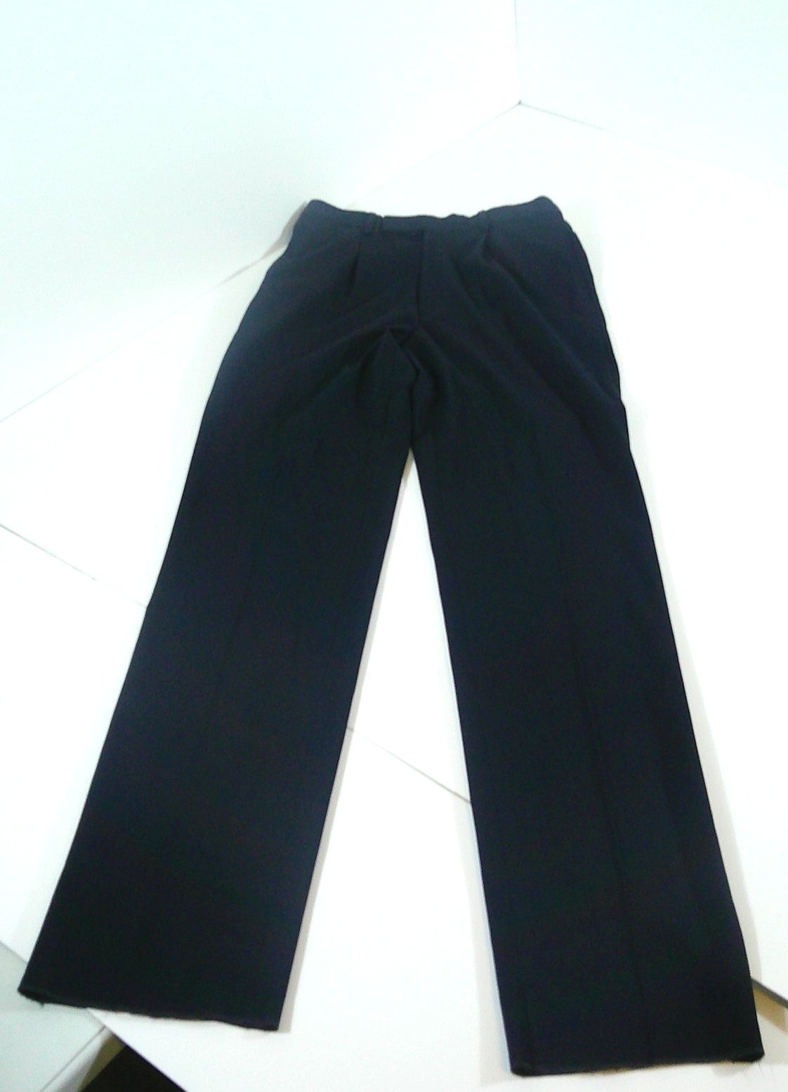 Affinity Apparel Men\'s Black Dress Pants Size 32R Polyester Blend Machine Wash