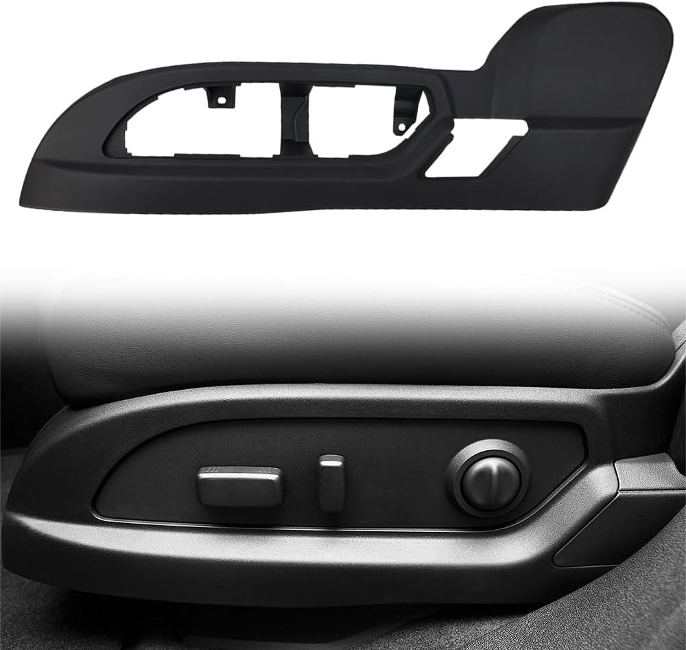 For 2009-2017 Acadia Traverse Enclave Driver Seat Track Cover Switch Bezel Trim For 2009-2017 Acadia Traverse Enclave Driver Seat Track Cover Switch Bezel Trim