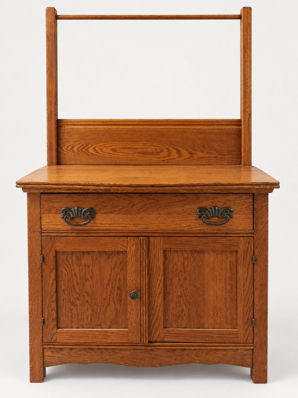 Vintage Oak Dresser Chest of Drawers Arts & Crafts Style Cabinet