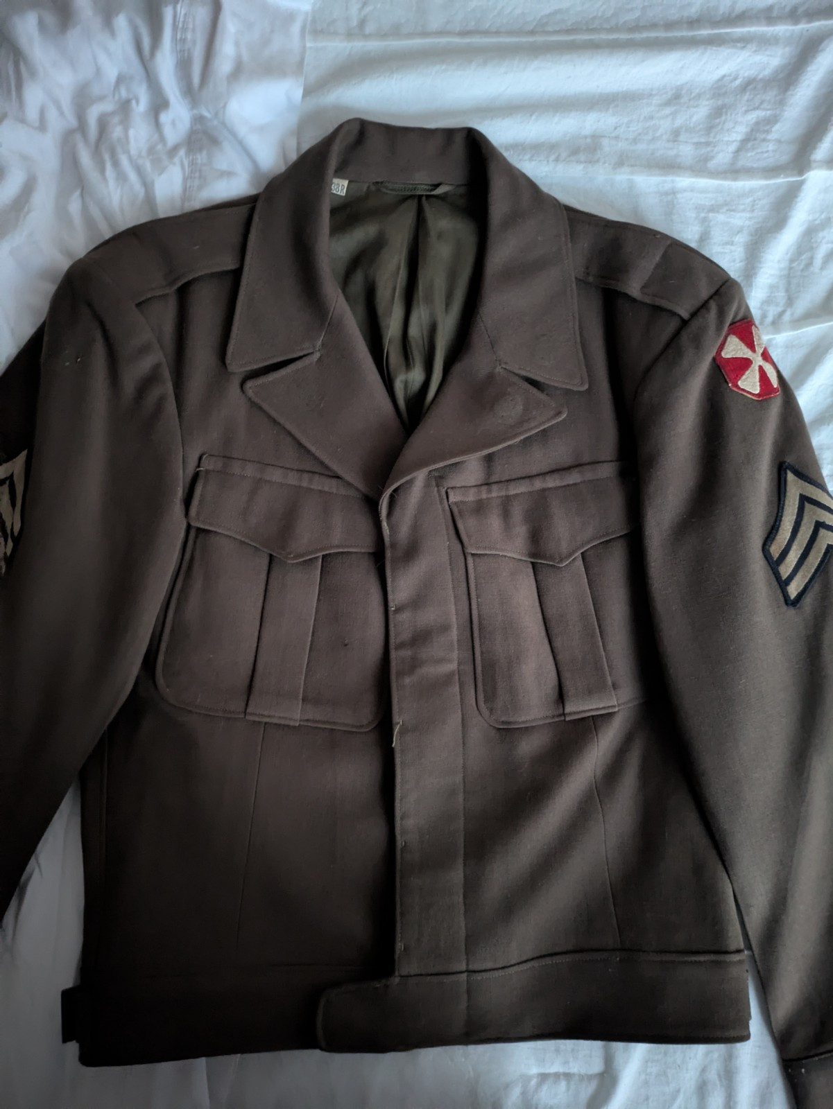 Original World War Two WW2 Ike Jacket 