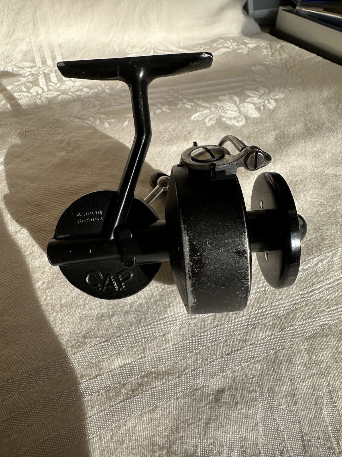 Vintage 4th-5th Version Cap Spinning Reel. Great Reel Please Read Description