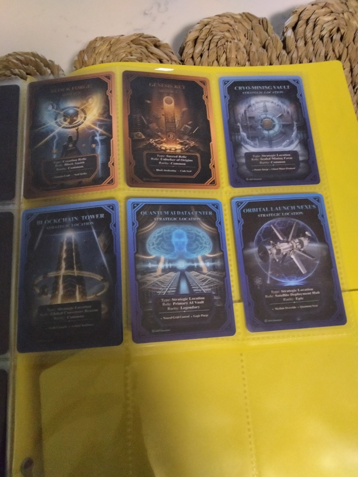 Quantum TCG Genesis 2025 ( 50) Card Lot Mythic / Legendary / Rare ( $RARE $ )+