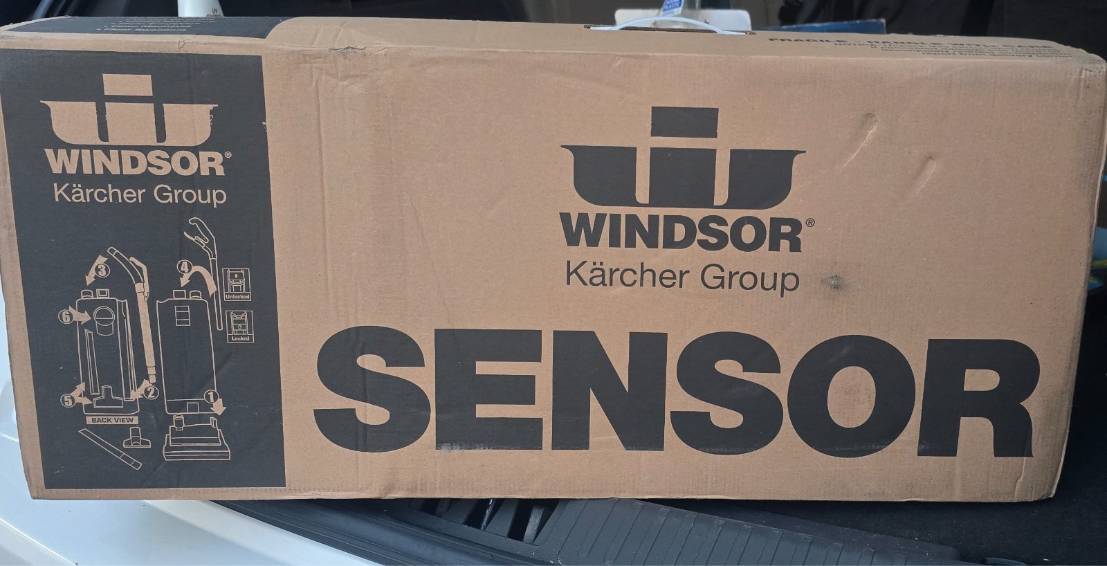 Karcher Windsor Sensor SRS12 Upright Commercial Vacuum Cleaner Brand New Karcher Windsor Sensor SRS12 Upright Commercial Vacuum Cleaner Brand New