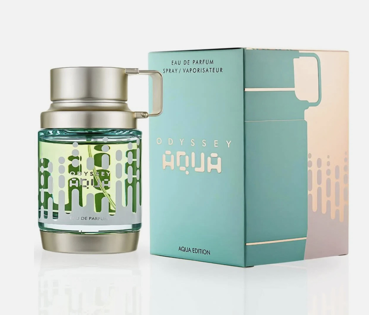 Armaf Odyssey Aqua EDP 3.4oz Men Woody Aromatic Fresh Citrus Cologne