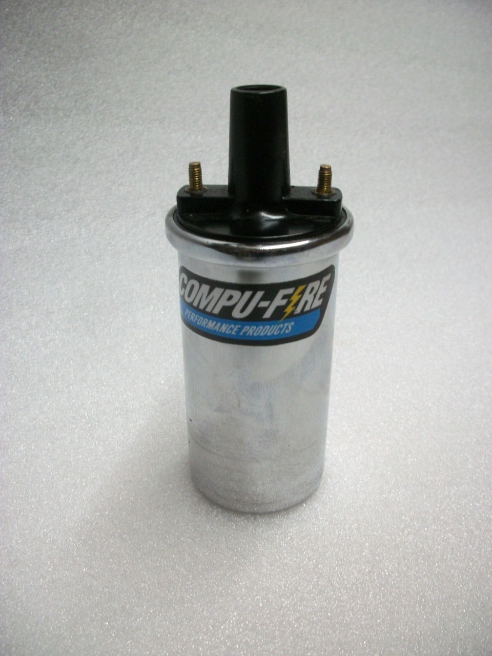 New Chrome Compu-Fire 12v Ignition Coil New Chrome Compu-Fire 12v Ignition Coil
