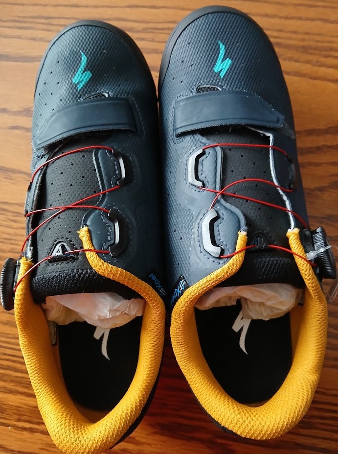 NEW Specialized Recon 2.0 Blue Yellow MTB Gravel shoes EU 38 US 5.7 LIST $200