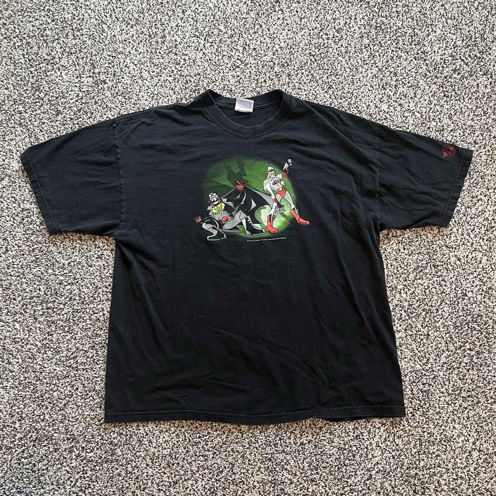 Vintage 2002 Bluntman Chronic View Askew Graphitti Designs Comic y2k T-Shirt XL Vintage 2002 Bluntman Chronic View Askew Graphitti Designs Comic y2k T-Shirt XL