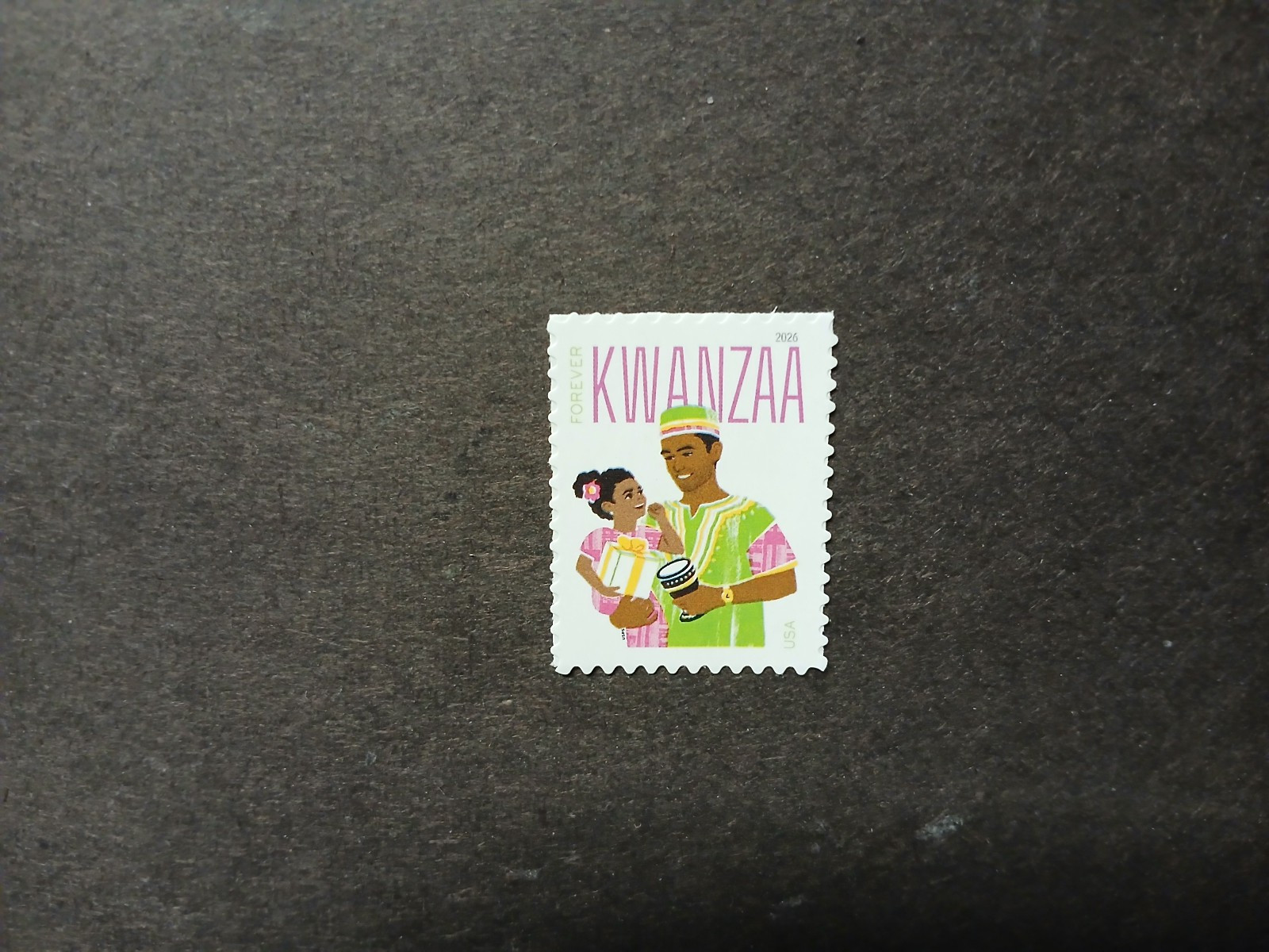US SC# 6123 Kwanzaa single from 2026.  MNH