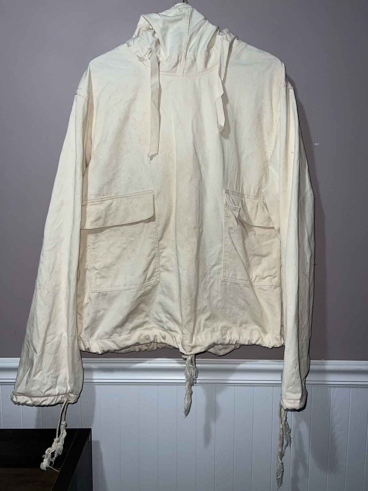 VINTAGE WWII US NAVY GUNNER SMOCK estate sale find Kanye West VINTAGE WWII US NAVY GUNNER SMOCK estate sale find Kanye West