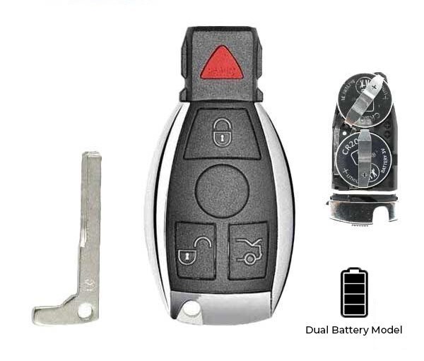 Two Mercedes Key Programming Service All Key Lost Two Keys With Double Battery 