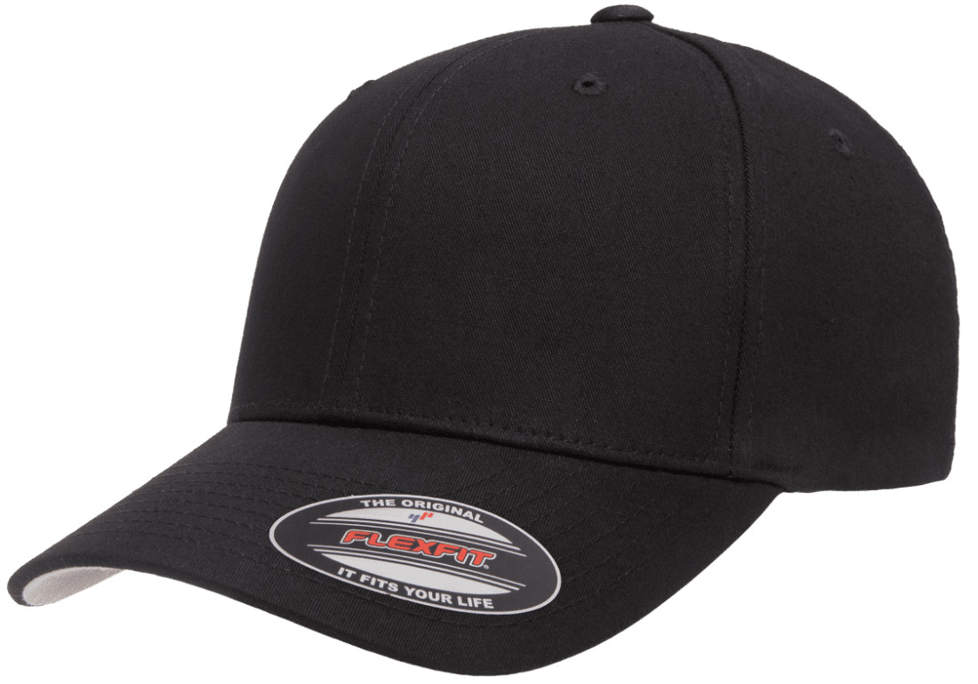 Flexfit 5001 Original Fitted Hat 6 Panel Baseball Cap Blank S/M L/XL